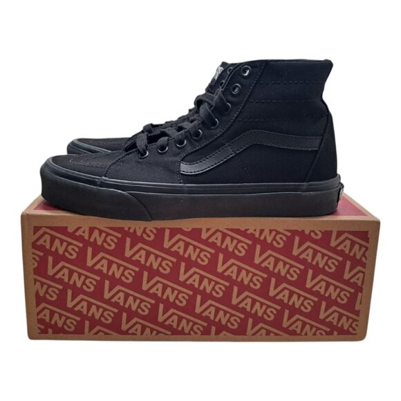 New Vans Sk8-Hi Tapered Men – Canvas Black - Size: Multiple Sizes - Picture 5 of 15